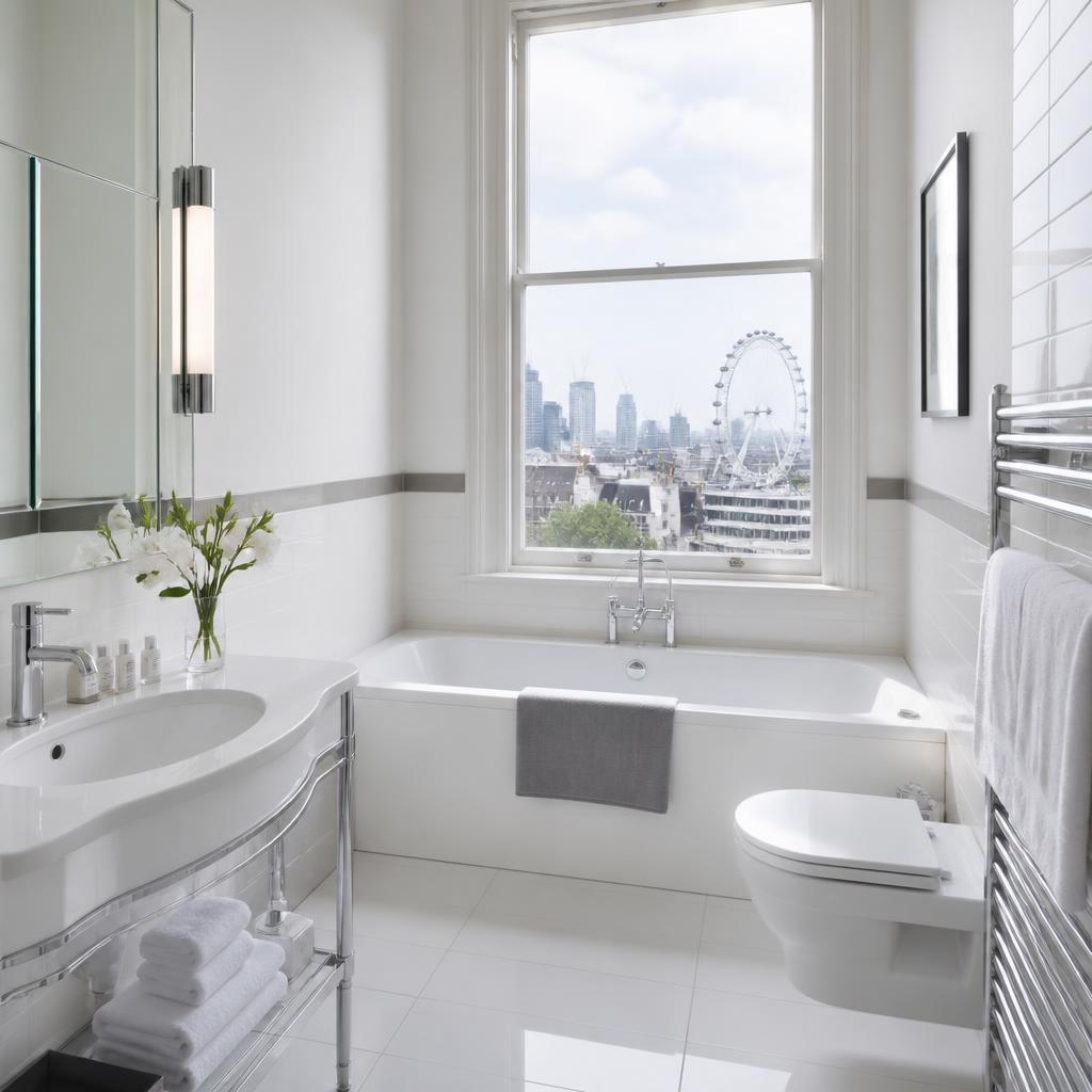 Sparkling bathrooms
